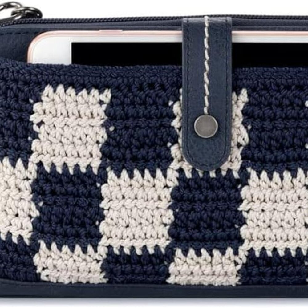 Smart Crossbody Bag Vegan Recycled Material Womens Everyday Travel